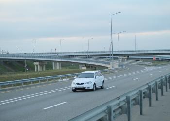 Движение по Крымскому мосту осуществляется в штатном режиме