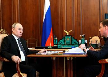 Владимир Путин провел встречу с первым заместителем Председателя Совета Федерации Андреем Турчаком